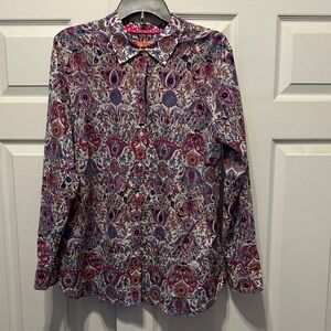 Talbots Floral Patterned Women's Top